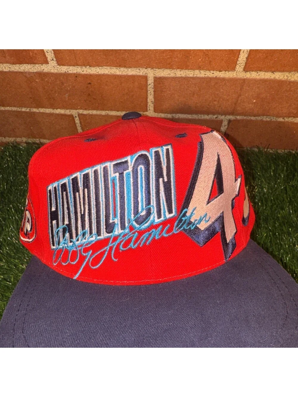 VTG 90’s NWOT Bobby Hamilton #43 STP Oil SnapBack Hat